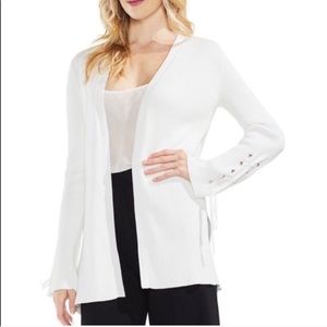 Vince Camuto White Cardigan